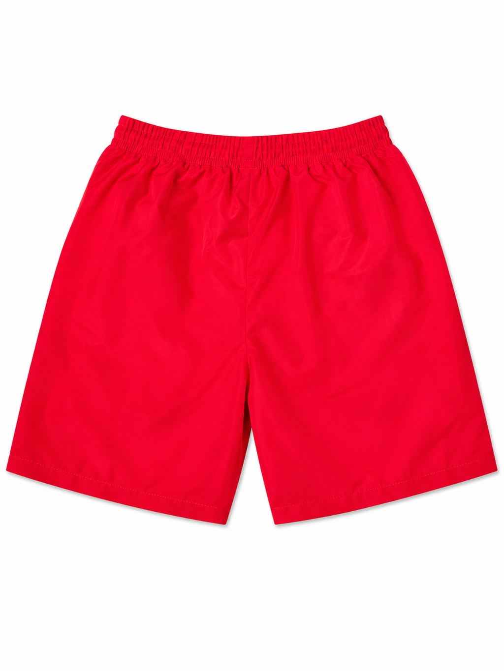 Shop these Red Pull-On Shorts with Drawstring, featuring a comfortable elastic waistband, adjustable drawstring, and versatile solid-red design for kids.