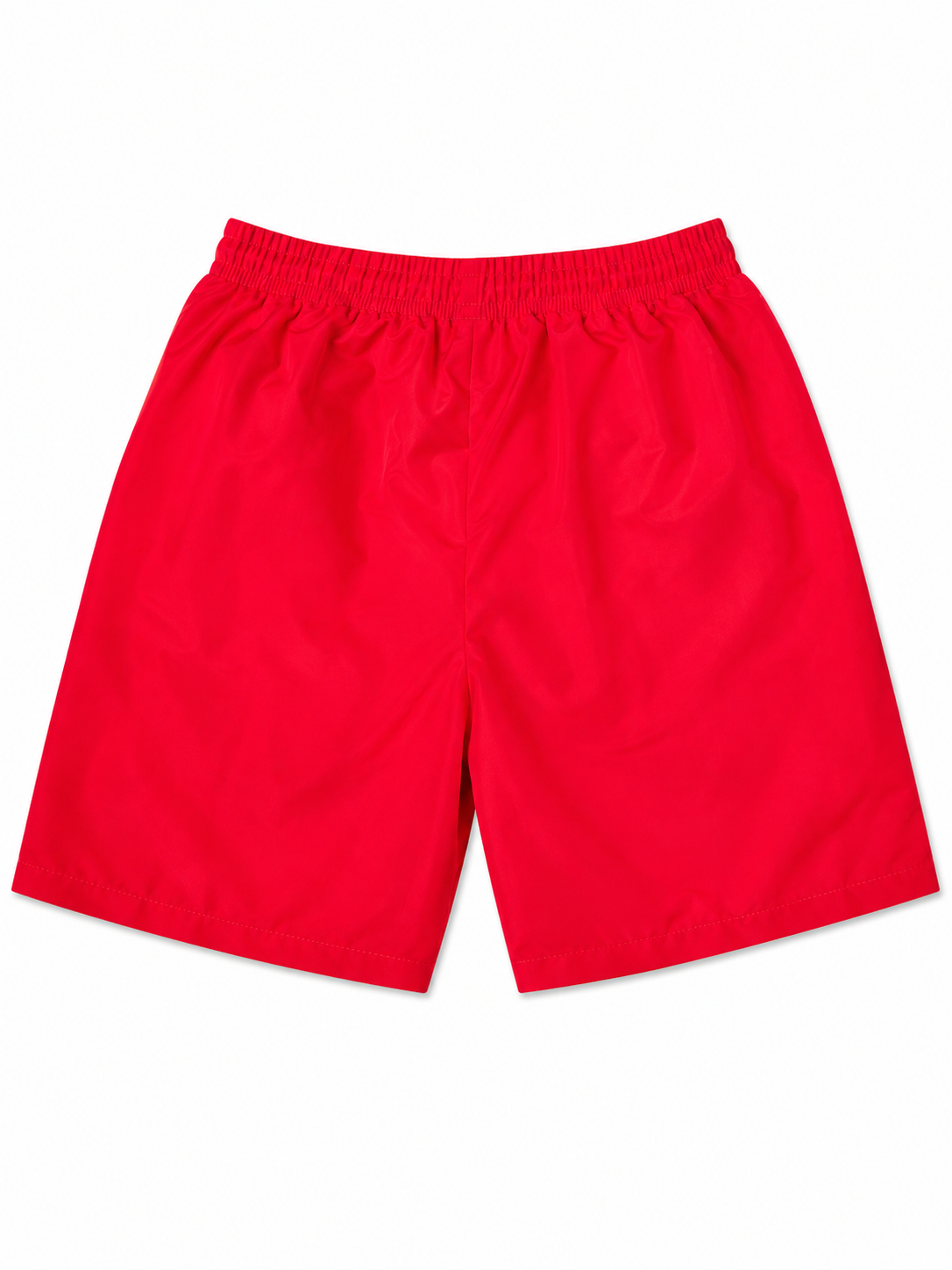 Shop these Red Pull-On Shorts with Drawstring, featuring a comfortable elastic waistband, adjustable drawstring, and versatile solid-red design for kids.