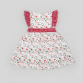 Celebrate the holidays in style with this adorable Christmas Fawn Gingham Flutter Sleeve Dress featuring festive woodland prints, flutter sleeves, and a classic holiday design—perfect for Christmas photos and celebrations.