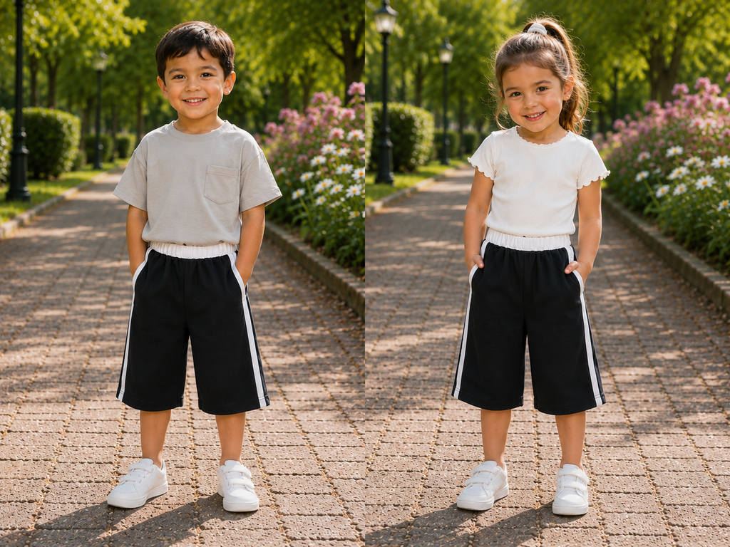 Brooklyn New York Athletic Bermuda-Style Shorts