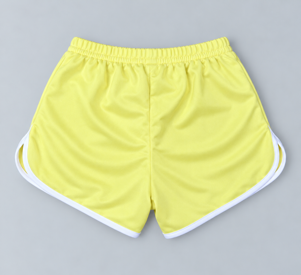 Girls Retro Athletic Dolphin Shorts